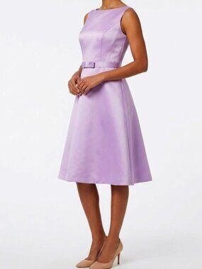 Alfred Sung Style D300 "Orchid" Satin Bridesmaid/Cocktail Dress NEW-Sz. 10